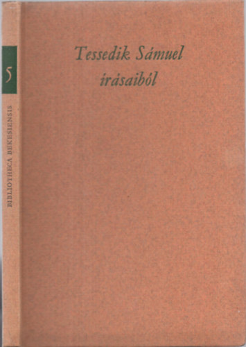 Tessedik Smuel rsaibl (Bibliotheca Bekesiensis 5.)