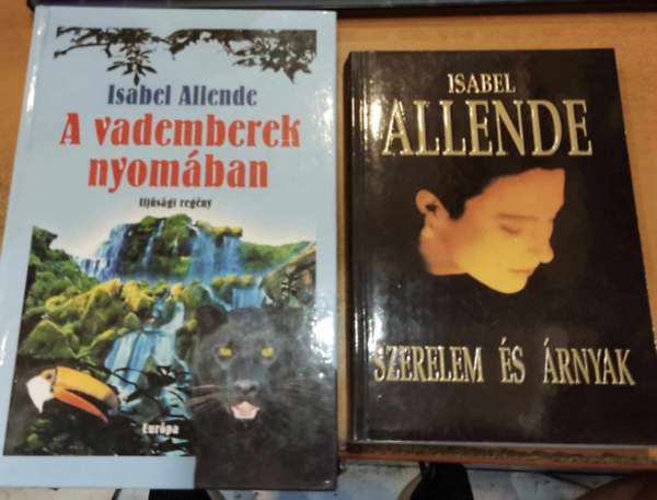 2 db Isabel Allende: A vademberek nyomban + szerelem s rnyak