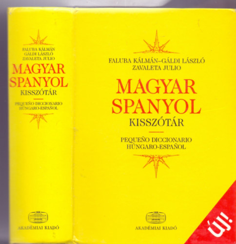 Magyar-spanyol kissz�t�r - Pequeno diccionario H�ngaro-espanol - �J!