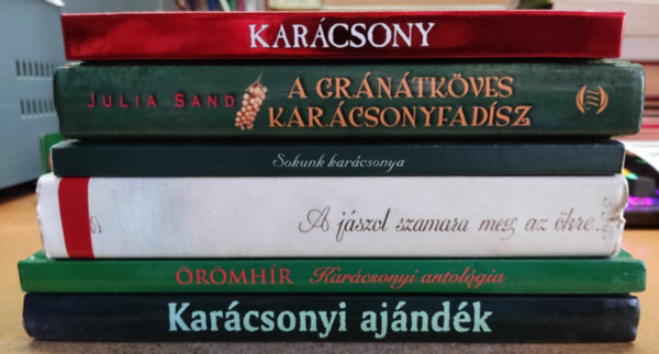 Julia Sand, Szondi Gyrgy, Enyedy Gyrgy, Rvai Gbor Hunyadi Csaba Zsolt - 6 db karcsony: ~ Az nnep varzsa; A grntkves karcsonyfadsz; Sokunk karcsonya; A jszol szamara meg az kre; rmhr; Karcsonyi ajndk