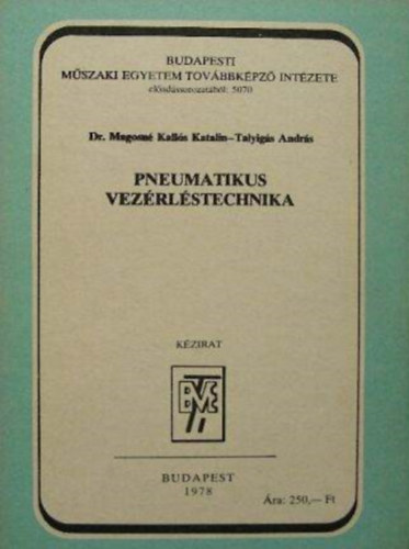 Pneumatikus vez�rl�stechnika