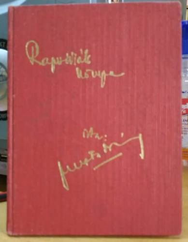 Rapsz�di�k k�nyve (dedik�lt k�tet)