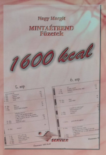 1600 kcal-Mintatrend fzetek