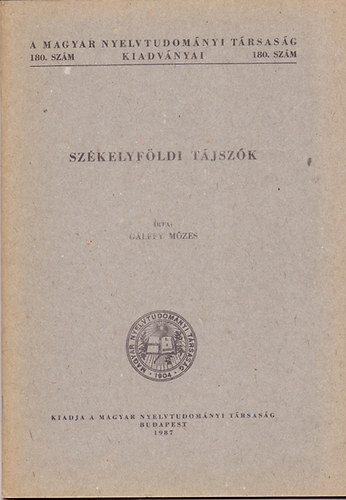 SZ�kelyf�ldi T�jsz�k.