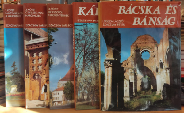 5 db az "l, Szp Hagyomny" cm sorozatbl: Bcska s Bnsg + Krptalja + Erdlyi utakon I-III.