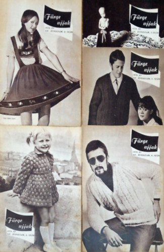 5 db frge ujjak magazin: 1970/2-6. szm
