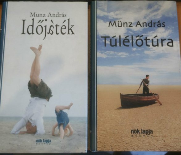 Münz András - 2 db Münz András: Időjáték + Túlélőtúra