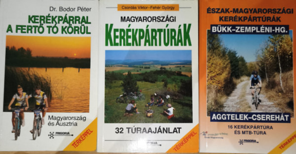 3db kerkprtra tiknyv trkppel - Bkk-Zemplni-Hegysg-Aggtelek-Csereht, Magyarorszgi kerkprtrk-32 traajnlat, Kerkprral a Fert-t krl