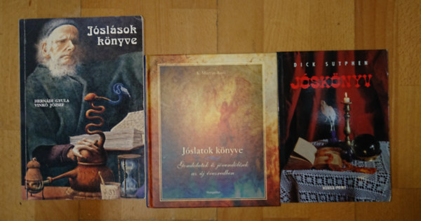 3 k�nyv a j�sl�sr�l: J�sk�nyv, J�slatok k�nyve, J�sl�sok k�nyve