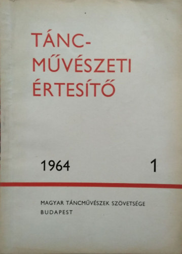 Tncmvszeti rtest, 1964/1.