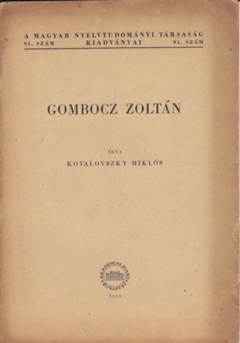 Gombocz Zoltn