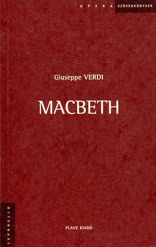 Macbeth (Operaszvegknyvek 54.)