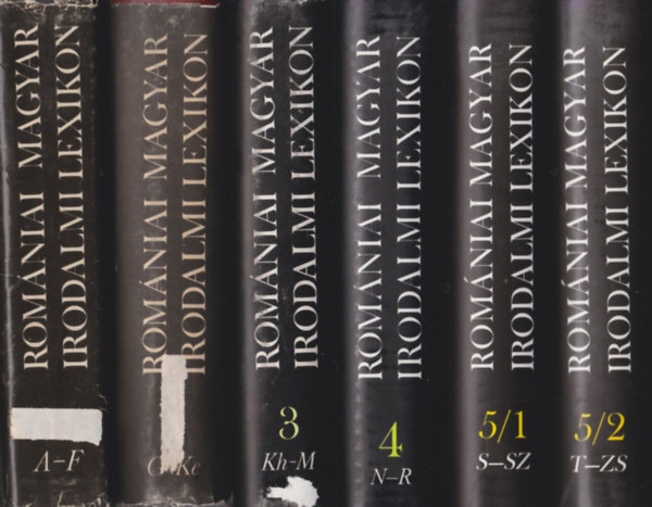 Rom�niai Magyar Irodalmi Lexikon I-V. (hat k�tetben)