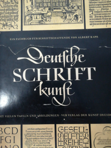 Albert Kapr - Deutsche schriftkunst