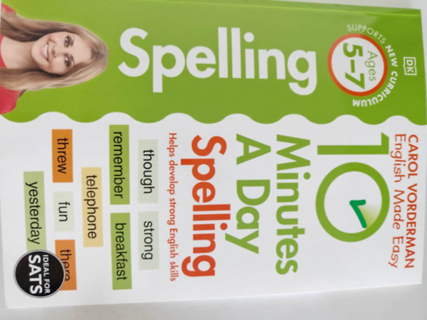10 Minutes a day Spelling - Ages 5-7