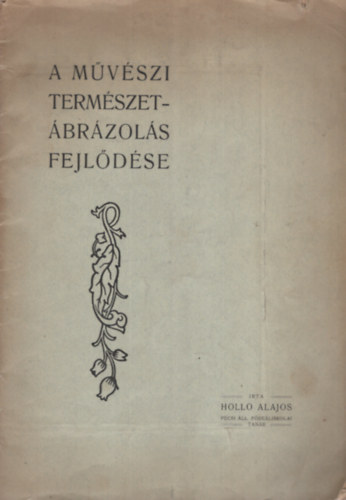 A mvszi termszetbrzols fejldse