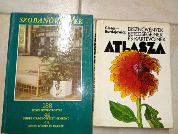 2 m� szoban�v�nyek t�mak�rben: D�szn�v�nyek, betegs�gek �s k�rtev�inek Atlasza - Szoban�v�nyek