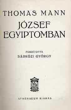 Jzsef Egyiptomban