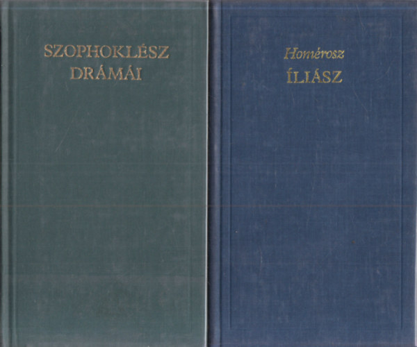 2 db. A vilgirodalom klasszikusai- j sorozat (Szophoklsz drmi + lisz)