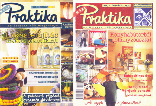 2 db Praktika magazin: 1998/2. szm, 1999/2. szm