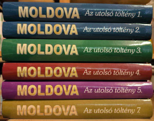 Moldova Gyrgy - 6 db "Az utols tltny" (1., 2., 3., 4., 5., 7.)