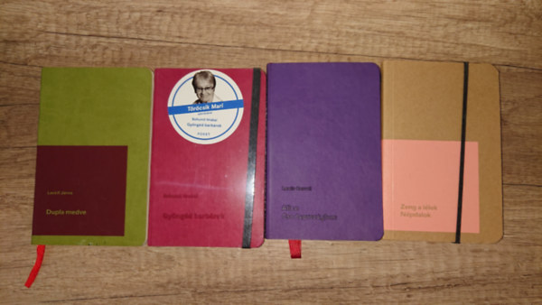 4 k�tet a Pocket Book sorozat�b�l: Dupla medve, Gy�ng�d barb�rok, Alice Csodaorsz�gban, Zeng a l�lek - N�pdalok