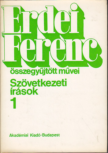 Erdei Ferenc - Szvetkezeti rsok I-II.