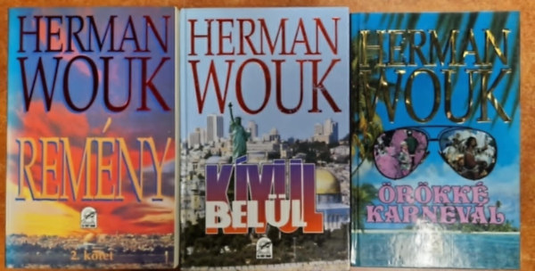 4db Herman Wouk knyv: rkk karnevl+Remny 1-2.+Kvl-bell