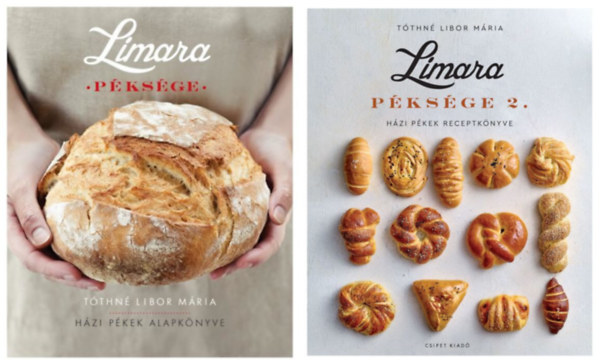 2 db Limara k�tet: Limara P�ks�ge - H�zi P�kek Alapk�nyve + Limara P�ks�ge 2. - H�zi P�kek Receptk�nyve