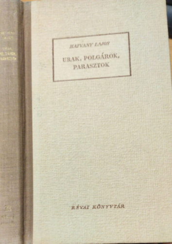 Urak, polg�rok, parasztok