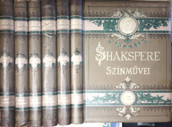 Shakspere (Shakespeare) sznmvei I-VI. (dszkiads)