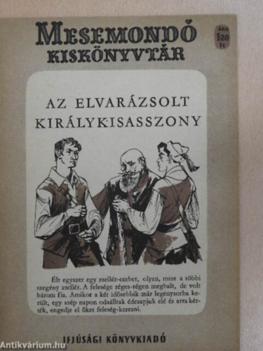 Az elvarzsolt kirlykisasszony, Ifjsgi knyvkiad