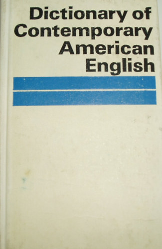 Dictionary of Contemporary American English (Kortrs amerikai angol sztr)