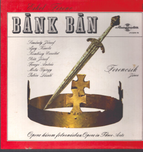 Bnk Bn - opera hrom felvonsban - 4 db hanglemez mellklettel