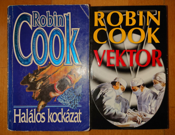 Robin Cook - 2 regny Robin Cooktl: Vektor + Hallos kockzat