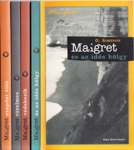 G. Simenon - 4db. Maigret: Maigret s az ids hlgy + Maigret vdekezik + Maigret trelmes + Maigret csapdt llt
