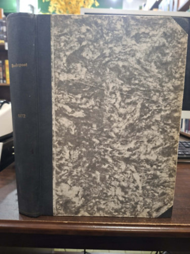 Budapest: A f�v�ros foly�irata 1972. �vfolyam