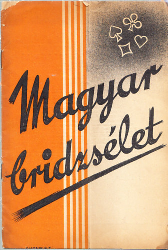 Magyar bridzslet 1937/V. vfolyam 1-2. szm.