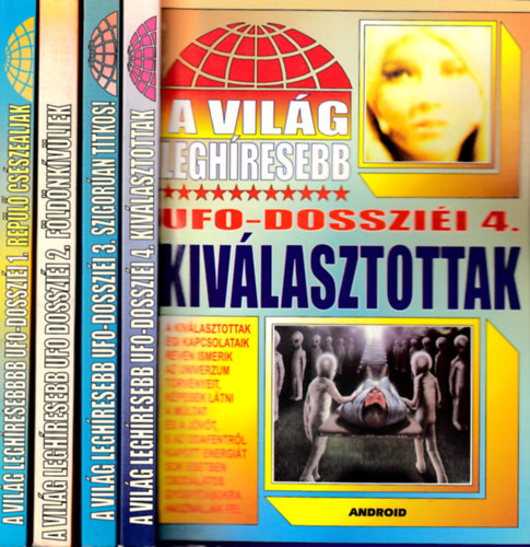 A vil�g legh�resebb UFO-dosszi�i 1-4. (4 k�tet)