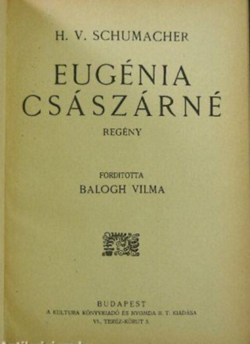 Eugnia csszrn