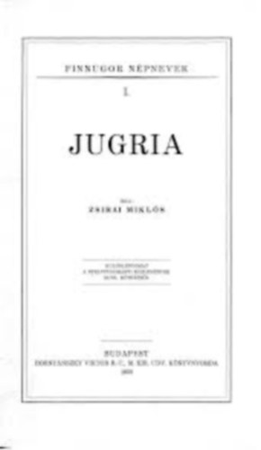 Jugria (Finnugor n�pnevek I.)