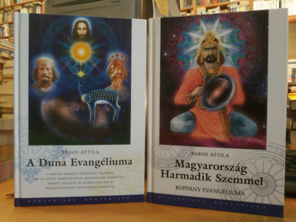 2 db Bakos Attila: Magyarorszg Harmadik Szemmel (Koppny evangliuma) + A Duna Evangliuma