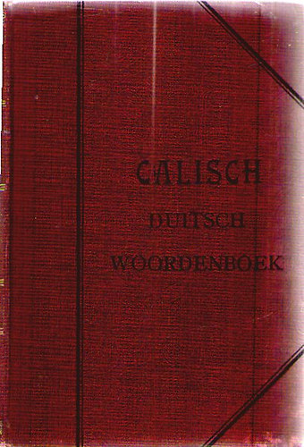 J.M. Calisch; N.S. Calisch - Nieuw Hoogduitsch Woordenboek Nederlandsch- Duitsch - Duitsch-Nederlandsch