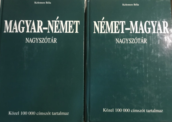 Nmet-magyar nagysztr + Magyar-nmet nagysztr