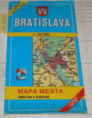Bratislava t�rk�p (1:20 000)