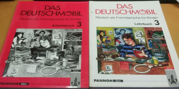 Das Deutschmobil - Deutsch als Fremdsprache f�r Kinder 3: Arbeitsbuch + Lehrbuch (2 k�tet)
