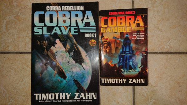 Timothy Zahn - 2 db Timothy Zahn-reg�ny: Cobra Slave, Cobra Gamble