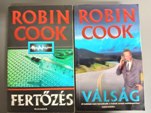 Robin Cook: Ferzzs + Vlsg (2m; Alexandra kiadvny)