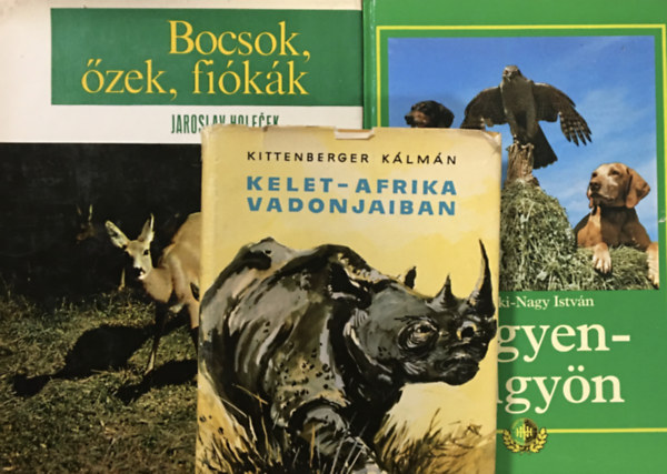 Vadszati tmj knyvcsomag (3 ktet)