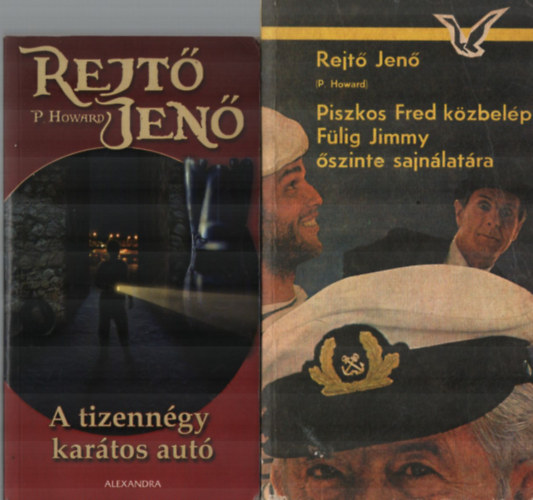 2 db Rejt Jen egytt: A tizenngy kartos aut, Piszkos Fred kzbelp.